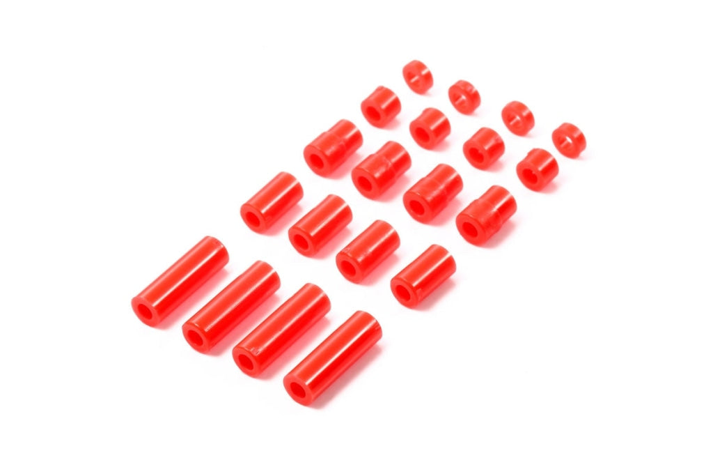 Tamiya - Jr Lw Plastic Spacer Set Red En Existencia