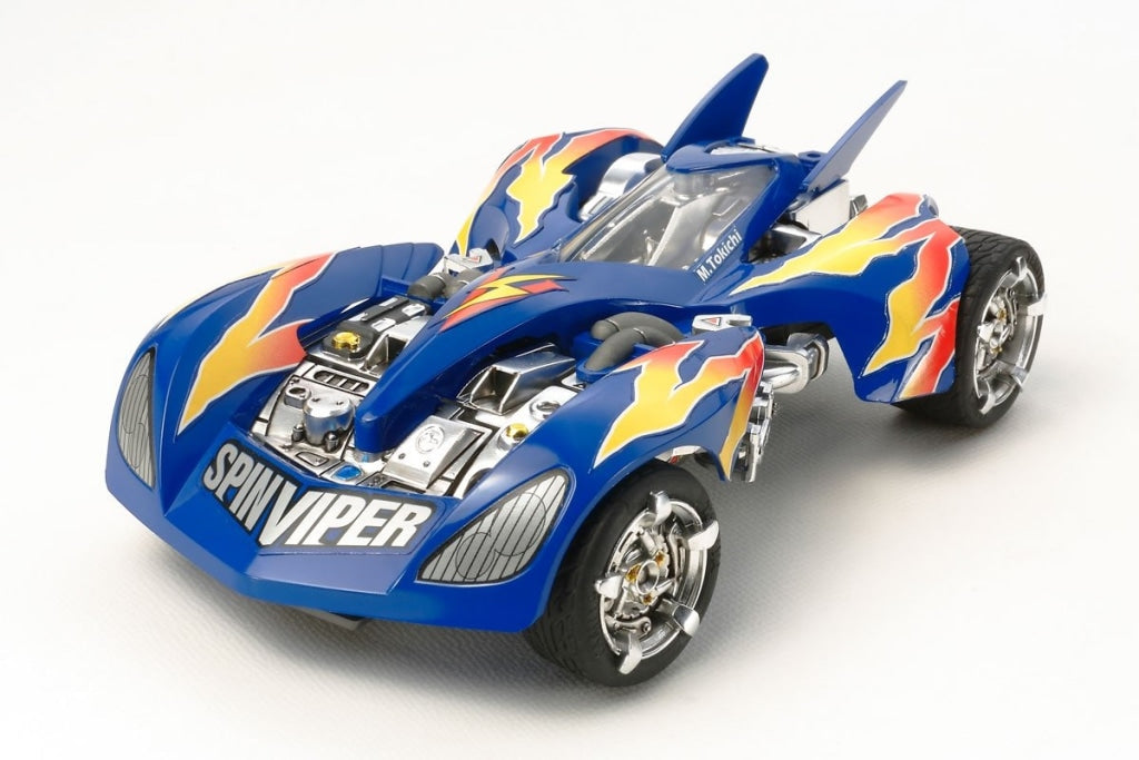 Tamiya - Jr Mini 4Wd Spin Viper Static Model Kit En Existencia