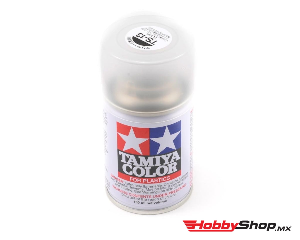 Tamiya - Lacquer Spray Paint Ts-13 Clear 100Ml Can En Existencia