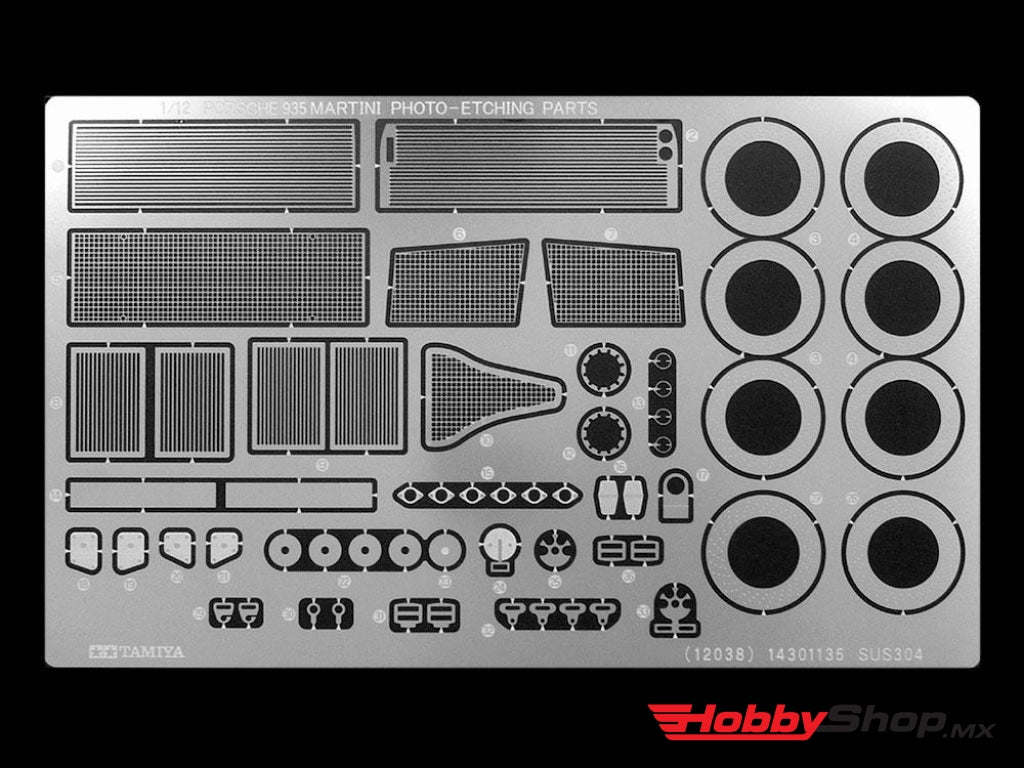 Tamiya - Porsche 935 Martini Con Fotograbados En Existencia