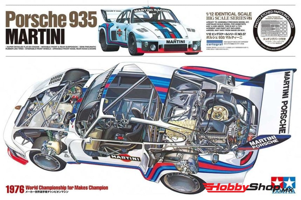 Tamiya - Porsche 935 Martini Con Fotograbados En Existencia