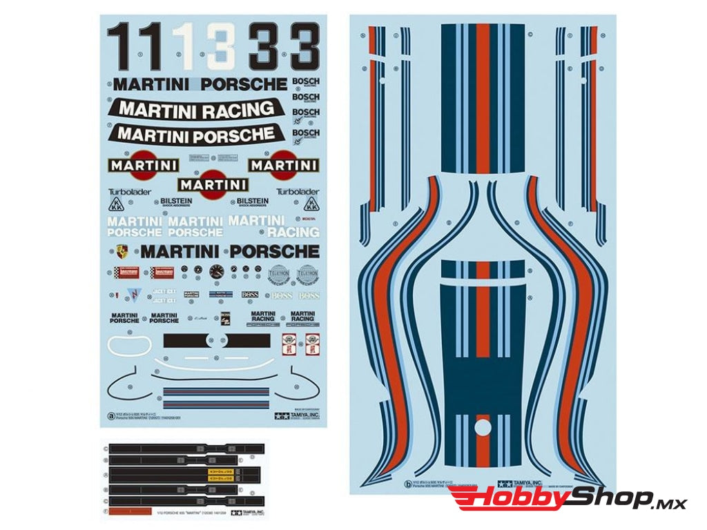 Tamiya - Porsche 935 Martini Con Fotograbados En Existencia