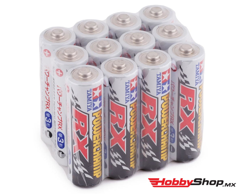 Tamiya - Powerchamp Rx Aa Alkaline Batteries (12 Pack) En Existencia