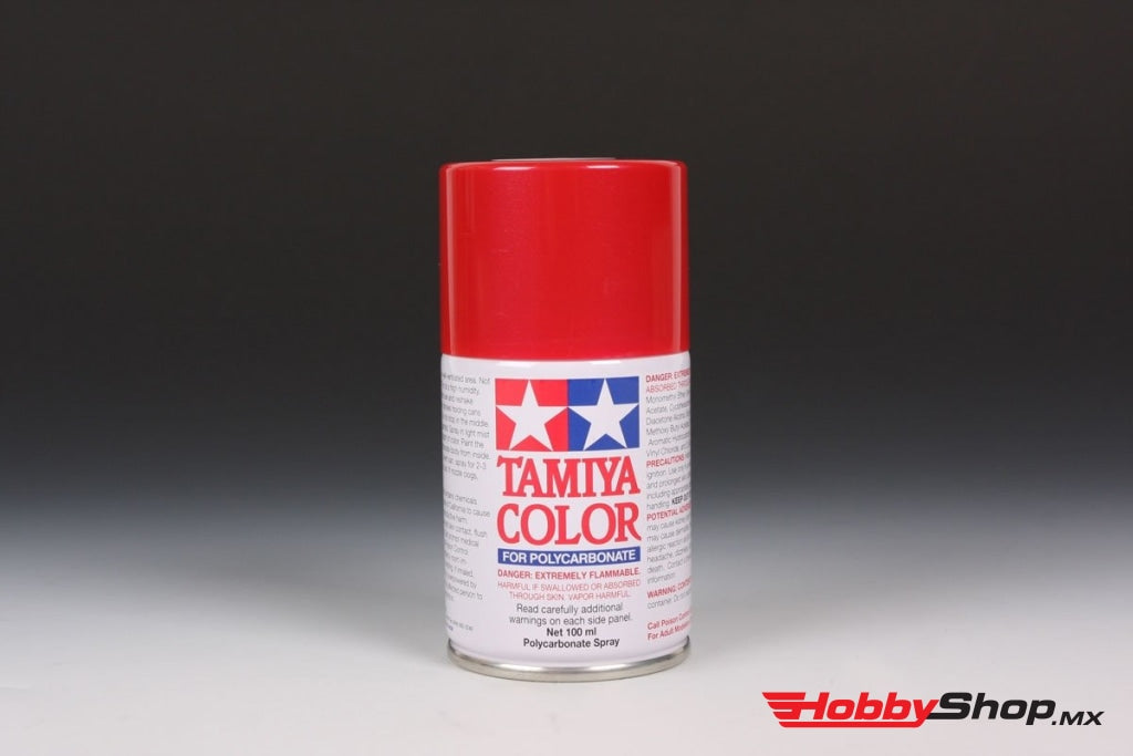 Tamiya - Ps-15 Metallic Red Spray Paint 100Ml Can En Existencia