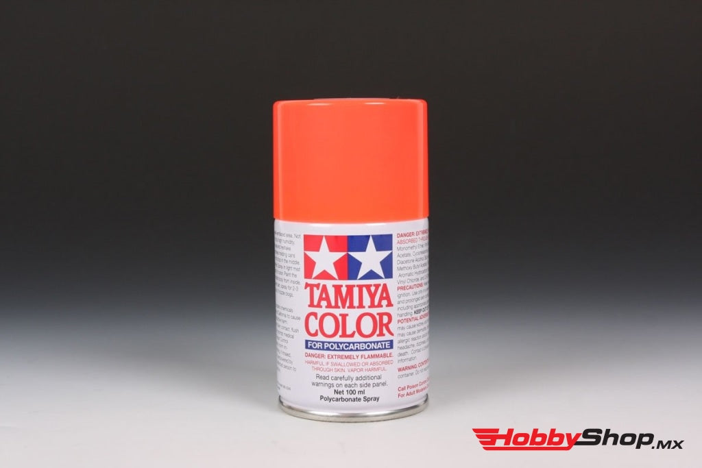 Tamiya - Ps-20 Fluorescent Red Paint En Existencia