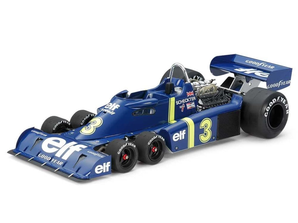 Tamiya - Tyrrell P34 Six Wheeler 1/12 Plastic Model Kit With Photo Etched Parts En Existencia