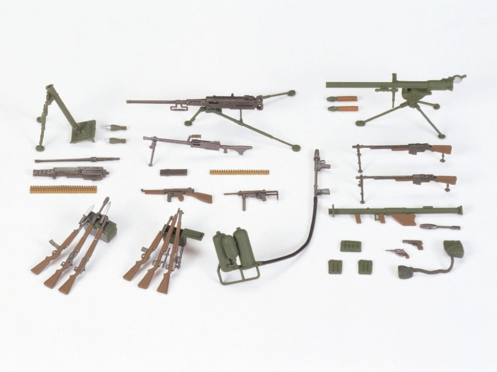 Tamiya - U.s. Infantry Weapons Set Plastic Model Kit Ca221 En Existencia