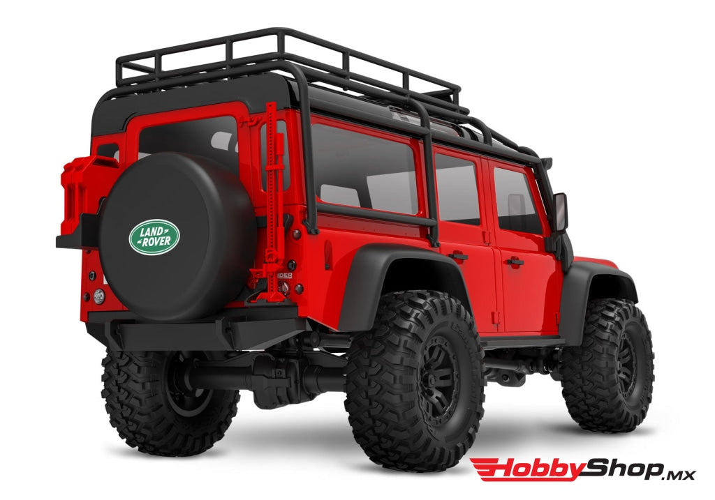 Traxxas - 1/18 Trx-4M W/Land Rover Defender Body Roja En Existencia