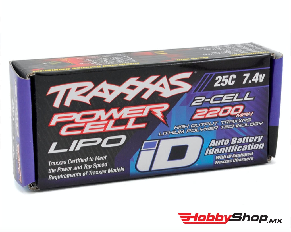 Traxxas - 2S Power Cell 25C Lipo Battery W/id Connector (7.4V/2200Mah) Sobrepedido