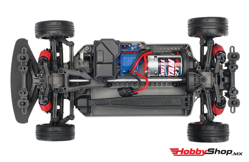 Traxxas - 4-Tec 2.0 1/10 Rtr Touring Car W/ford Mustang Gt Body Azul Claro Sobrepedido
