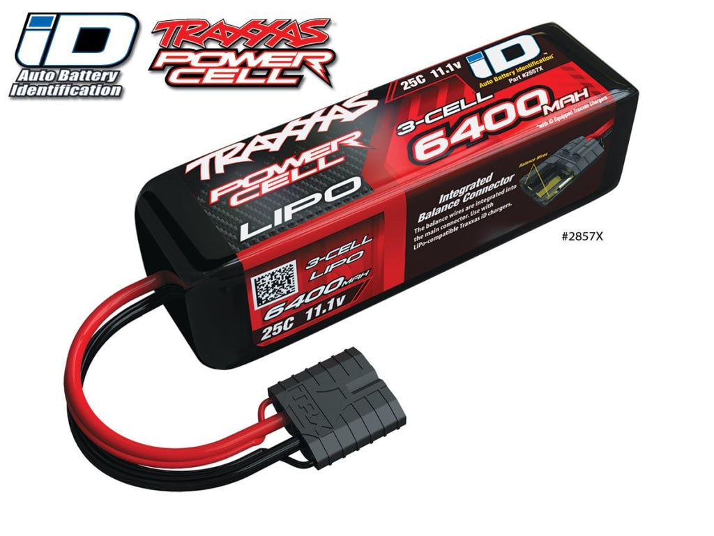 Traxxas - 6400Mah 11.1V 3-Cell 25C Lipo Battery Sobrepedido