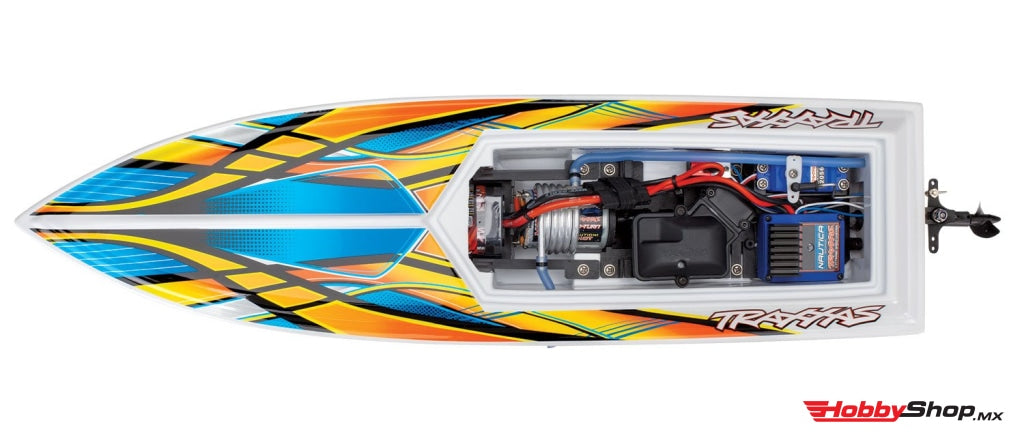 Traxxas - Blast High Performance Race Boat Naranja Sobrepedido