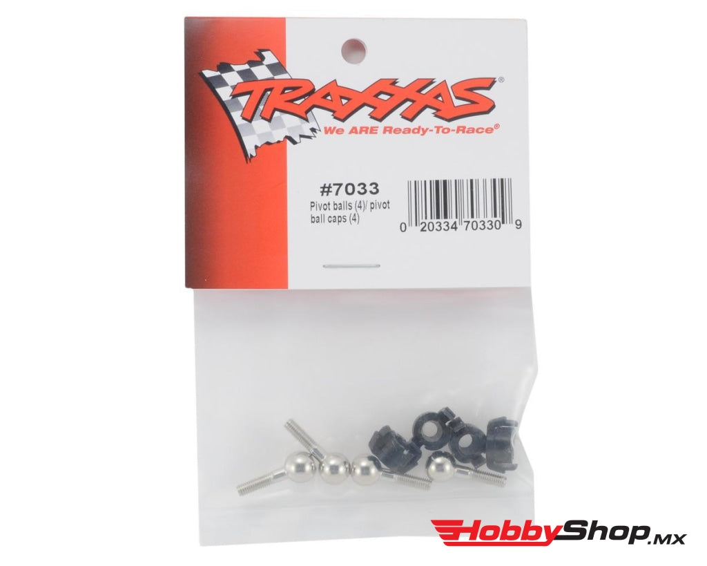 Traxxas - Bolas De Pivote (4) / Casquillos Bolas En Existencia