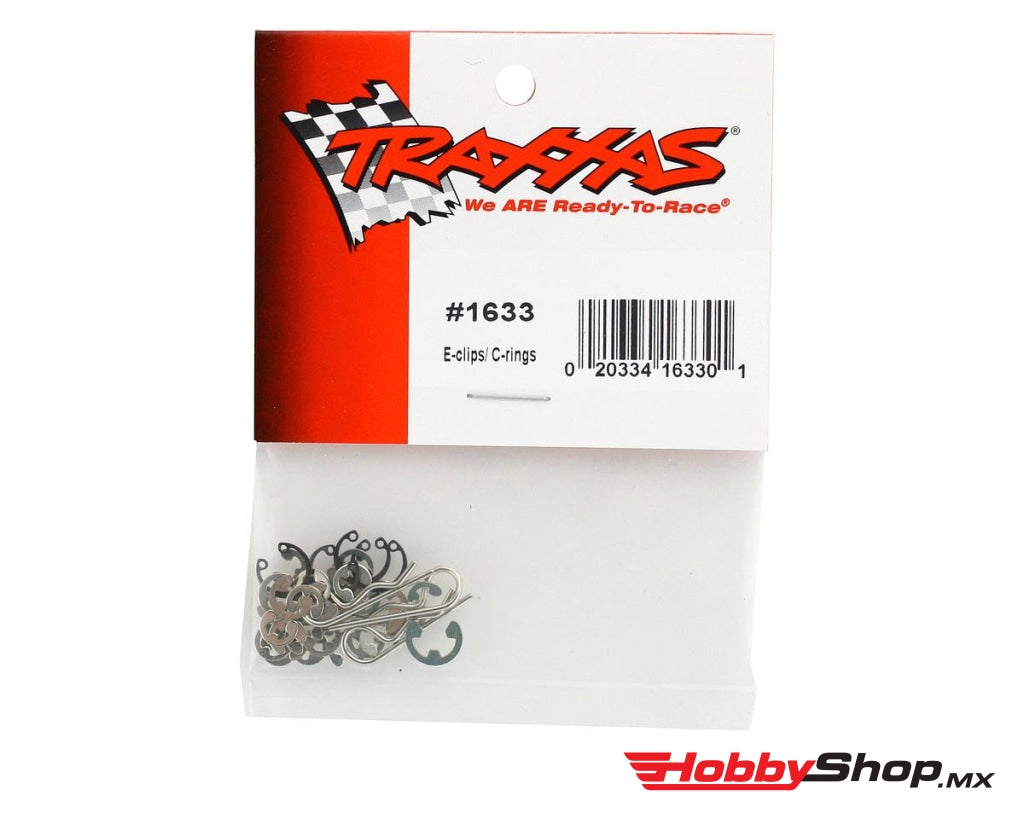 Traxxas - Clips En E / Anillos C Para El Carrocería En Existencia