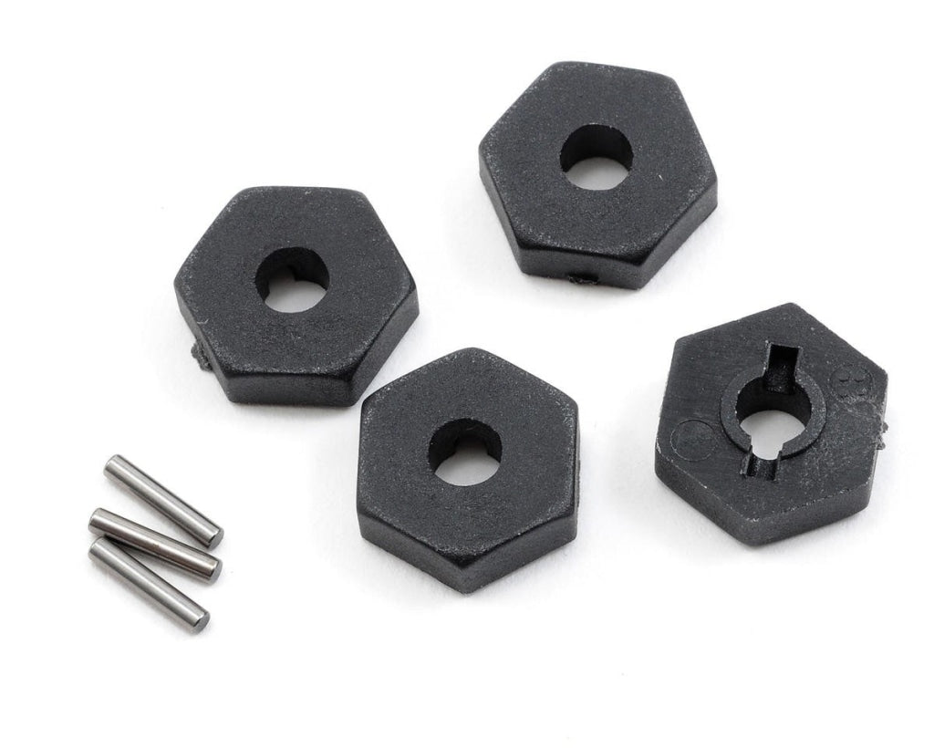 Traxxas - Cubos De Rueda Hexagonales 12 Mm Con Pasadores Eje (4 Piezas) En Existencia