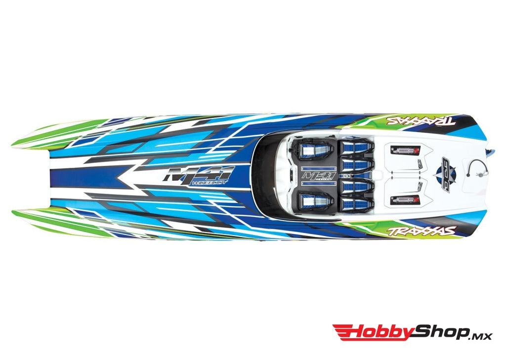 Traxxas - Dcb M41 Widebody-Catamaran Verde Sobrepedido