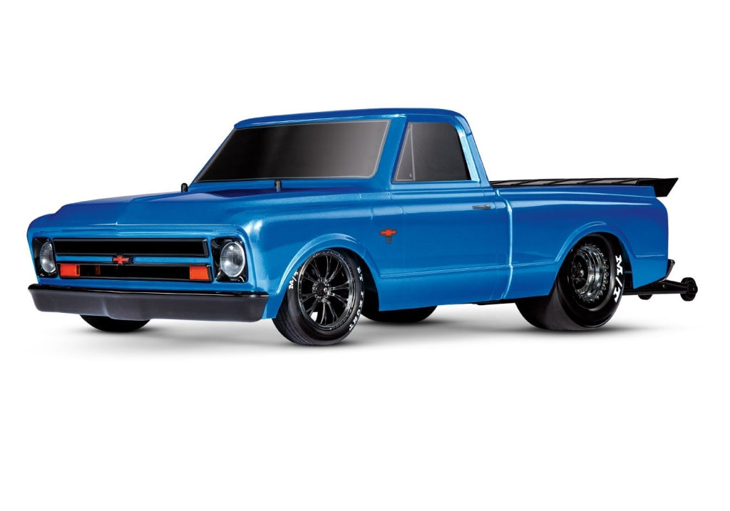 Traxxas - Drag Slash 1/10 2Wd Rtr No Prep Truck W/1967 Chevrolet C10 Body Tqi 2.4Ghz Radio & Tsm