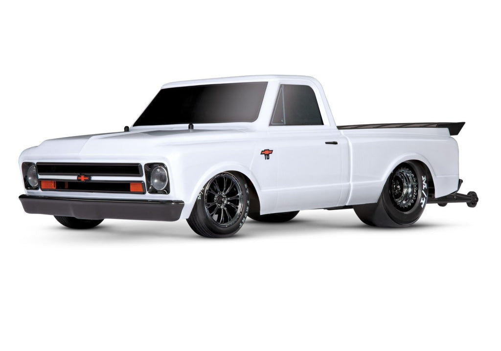 Traxxas - Drag Slash 1/10 2Wd Rtr No Prep Truck W/1967 Chevrolet C10 Body Tqi 2.4Ghz Radio & Tsm