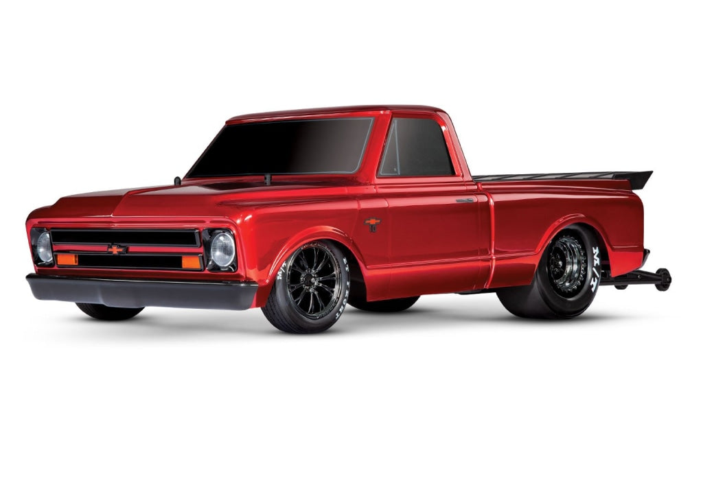 Traxxas - Drag Slash 1/10 2Wd Rtr No Prep Truck W/1967 Chevrolet C10 Body Tqi 2.4Ghz Radio & Tsm