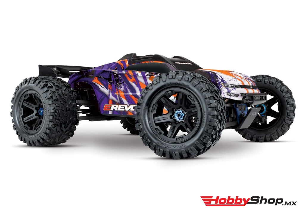 Traxxas - E-Revo Vxl Brushless Morado Sobrepedido