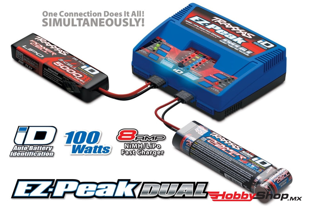 Traxxas - Ez-Peak Dual Charger En Existencia