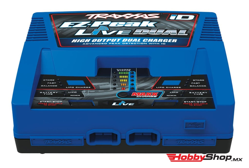 Traxxas - Ez Peak Live Dual Charger En Existencia