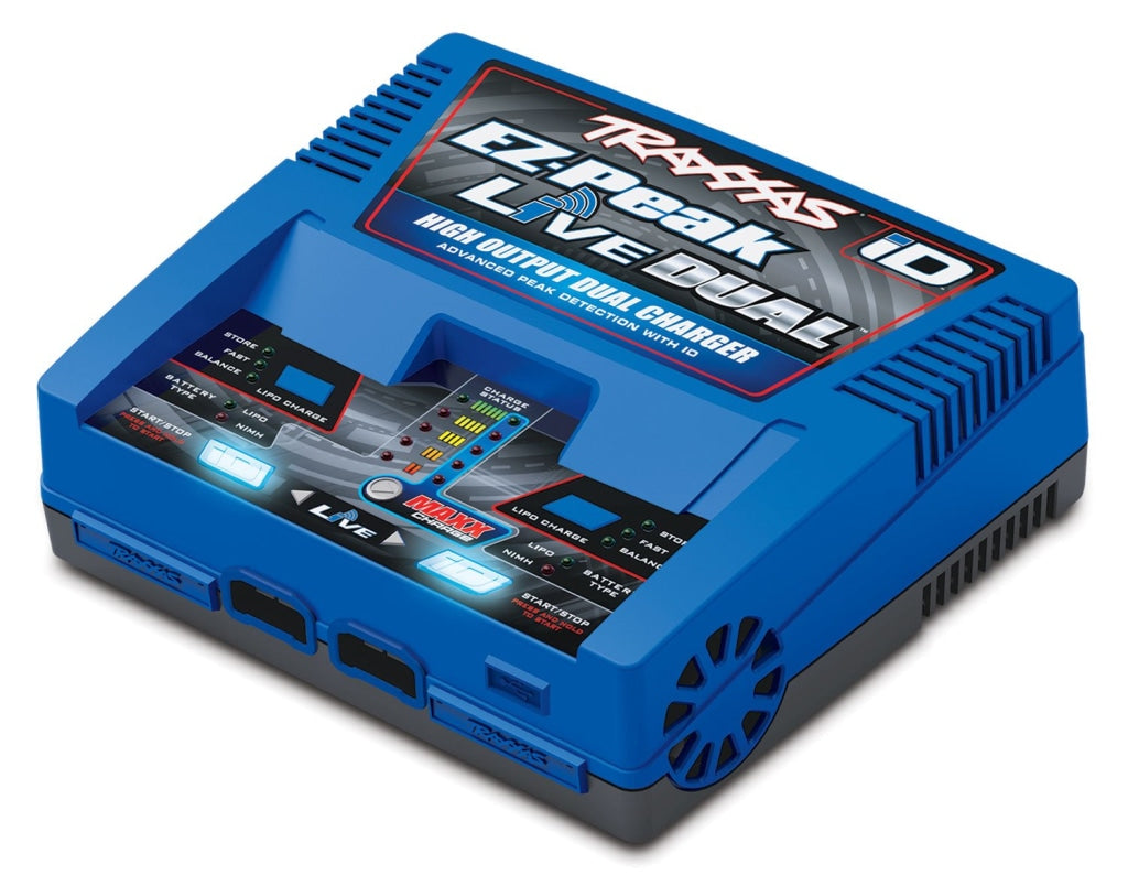 Traxxas - Ez Peak Live Dual Charger En Existencia