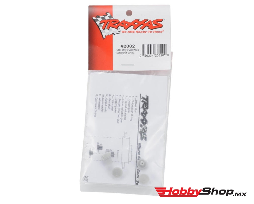 Traxxas - Juego De Engranajes (Para Servo Micro Impermeable Tra2080) En Existencia