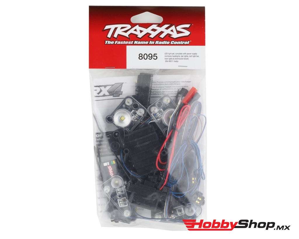 Traxxas - Juego De Luces Led Completo Con Fuente Alimentación (Contiene Faros Delanteros Traseras