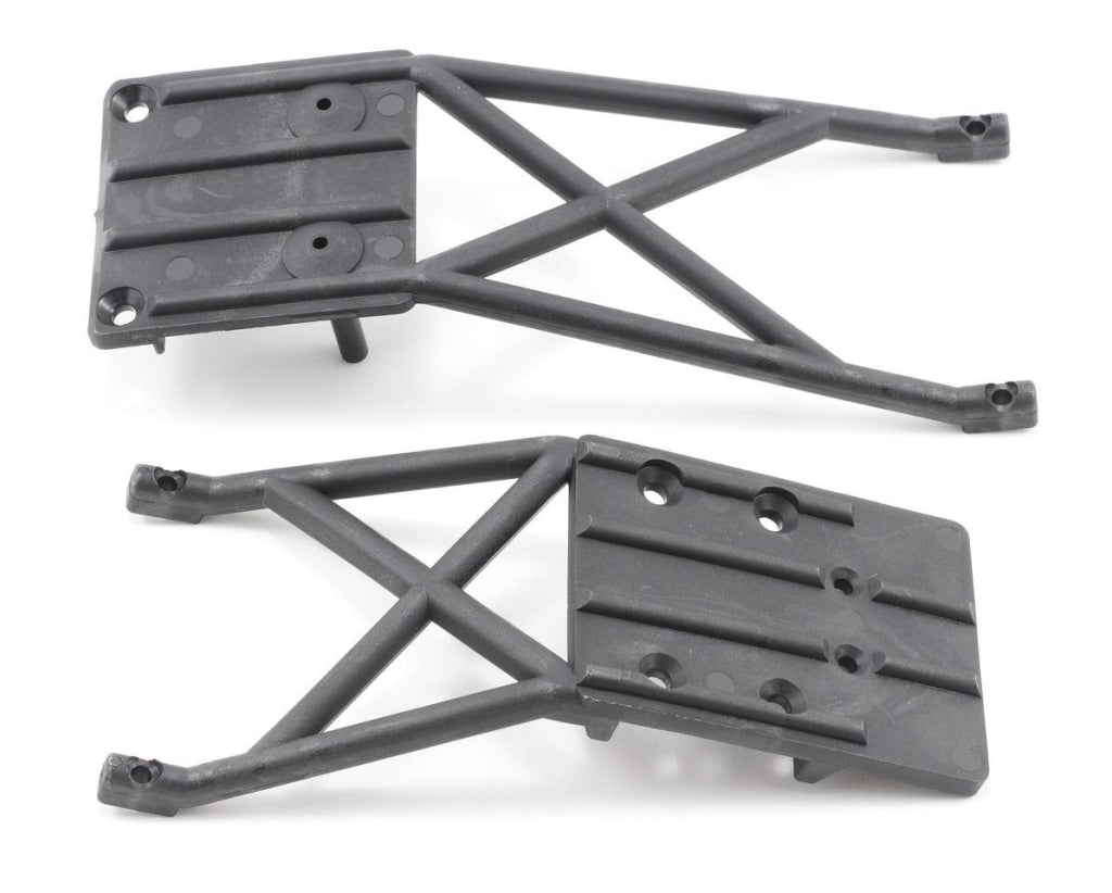 Traxxas - Juego De Placa Protectora Delantera Y Trasera (Negro) En Existencia
