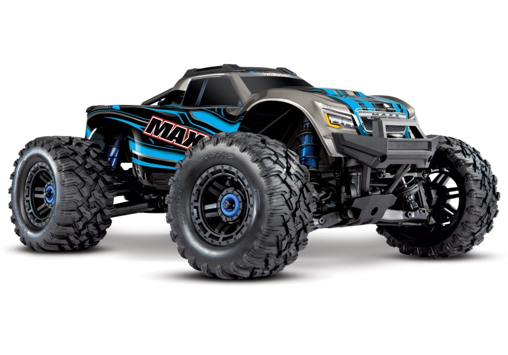 Traxxas - Maxx 1/10 Brushless Rtr 4Wd Monster Truck Azul Sobrepedido