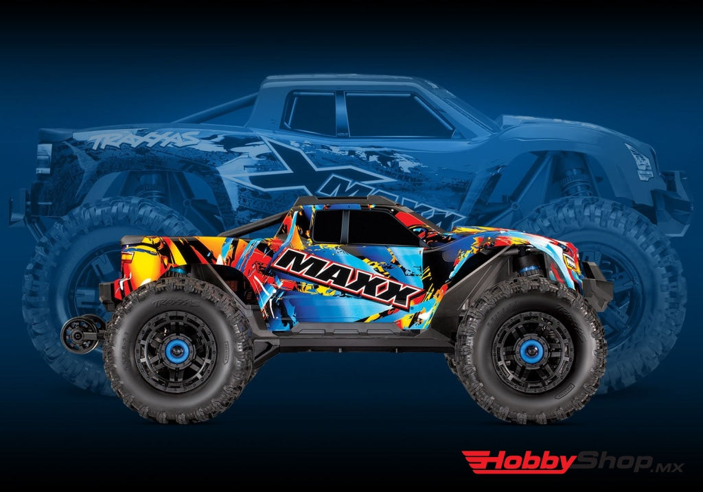 Traxxas - Maxx 1/10 Brushless Rtr 4Wd Monster Truck Rock N´roll En Existencia