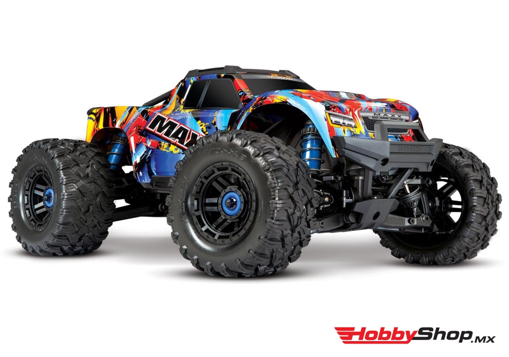 Traxxas - Maxx 1/10 Brushless Rtr 4Wd Monster Truck Rock N´roll En Existencia