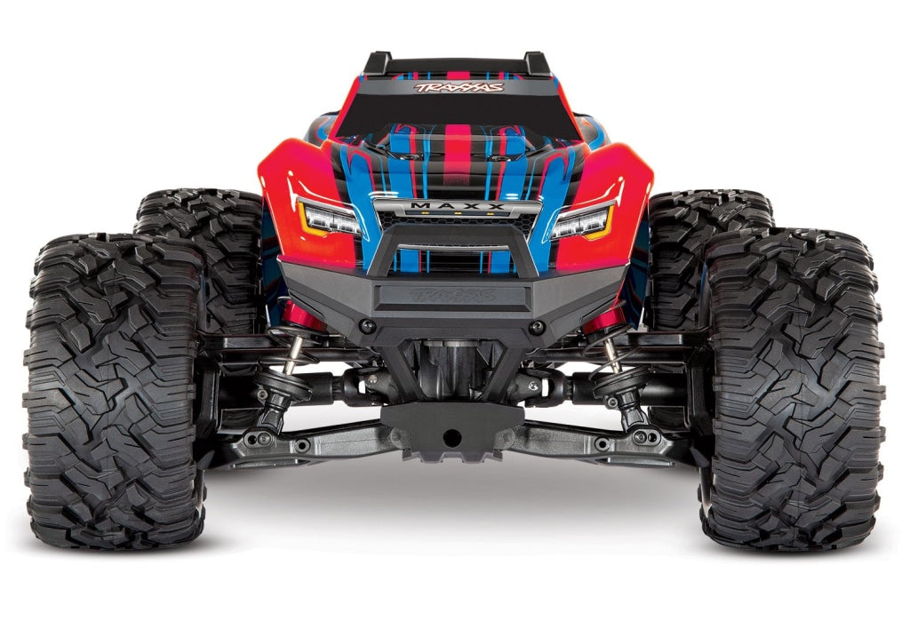 Traxxas - Maxx 1/10 Brushless Rtr 4Wd Monster Truck Roja-Azul Sobrepedido