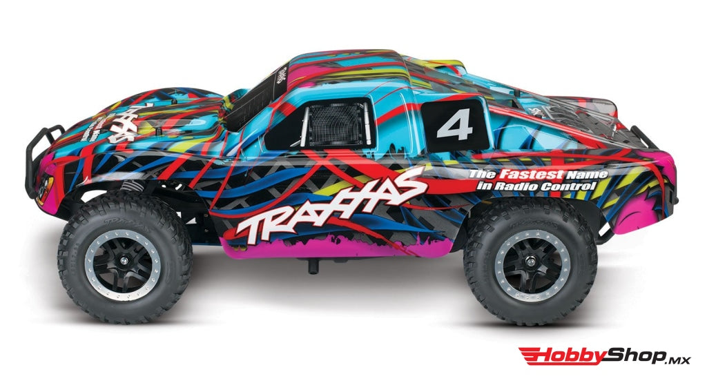 Traxxas - Nitro Slash 3.3 1/10 2Wd Rtr Sc Truck Hawaiian Edition Sobrepedido