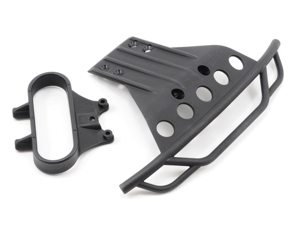 Traxxas - Parachoques Delantero / Soporte De Parachoques (Negro) En Existencia