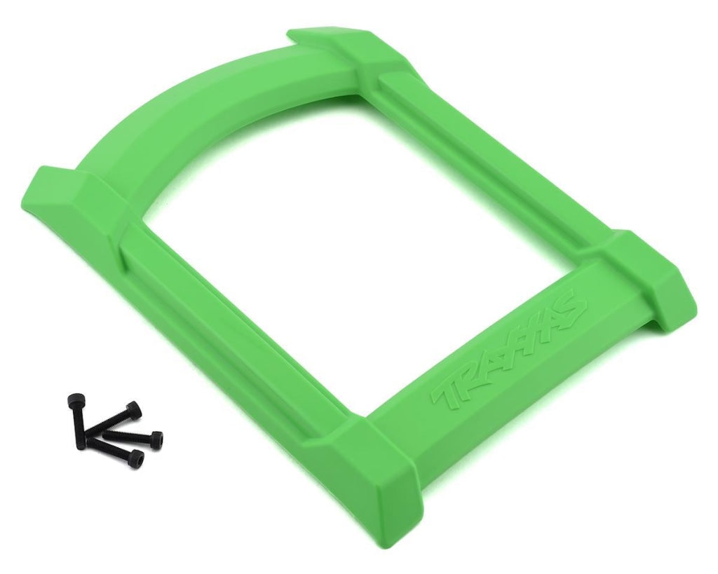 Traxxas - Placa Delantera Protectora Techo (Carrocería) (Verde) / 3X15Mm Cs (4) (Requiere Nº 7713X