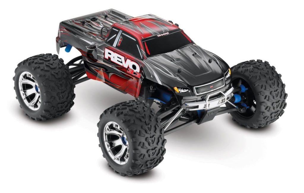 Traxxas - Revo 3.3 4Wd Rtr Nitro Monster Truck W/tqi Rojo Sobrepedido