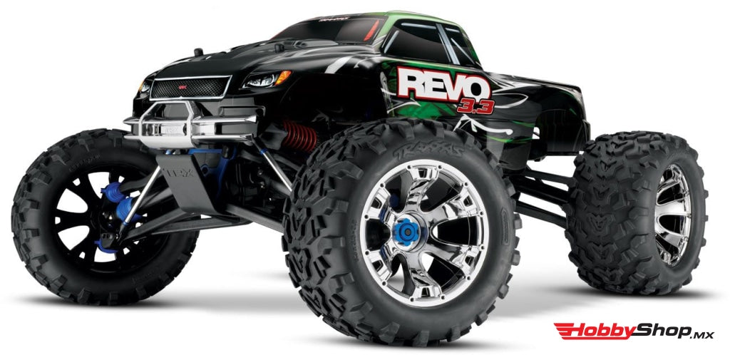 Traxxas - Revo 3.3 4Wd Rtr Nitro Monster Truck W/tqi Verde Sobrepedido