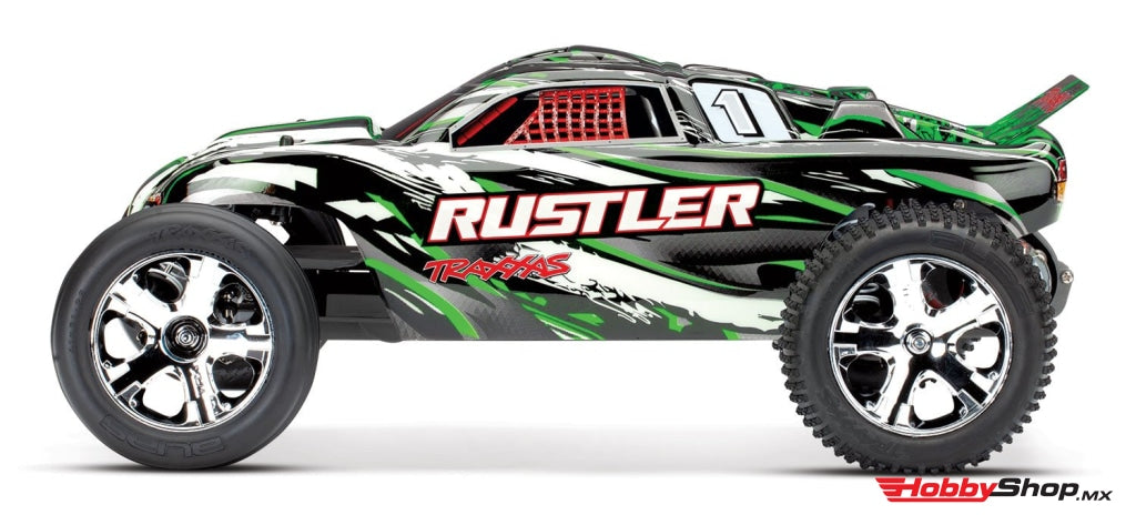 Traxxas - Rustler 1/10 Rtr 2Wd Electric Stadium Truck Verde Sobrepedido