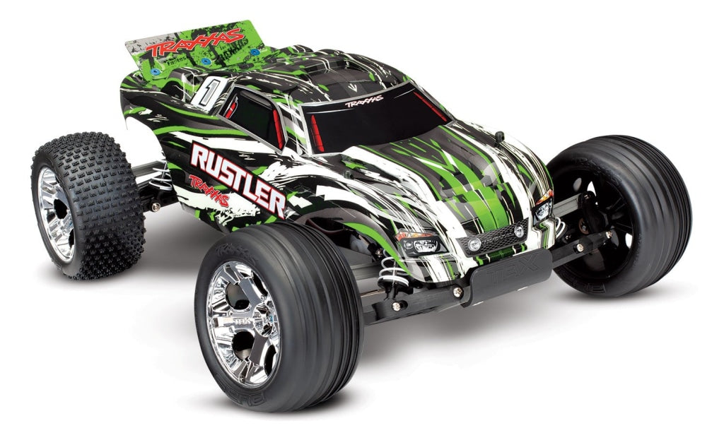 Traxxas - Rustler 1/10 Rtr 2Wd Electric Stadium Truck Verde Sobrepedido