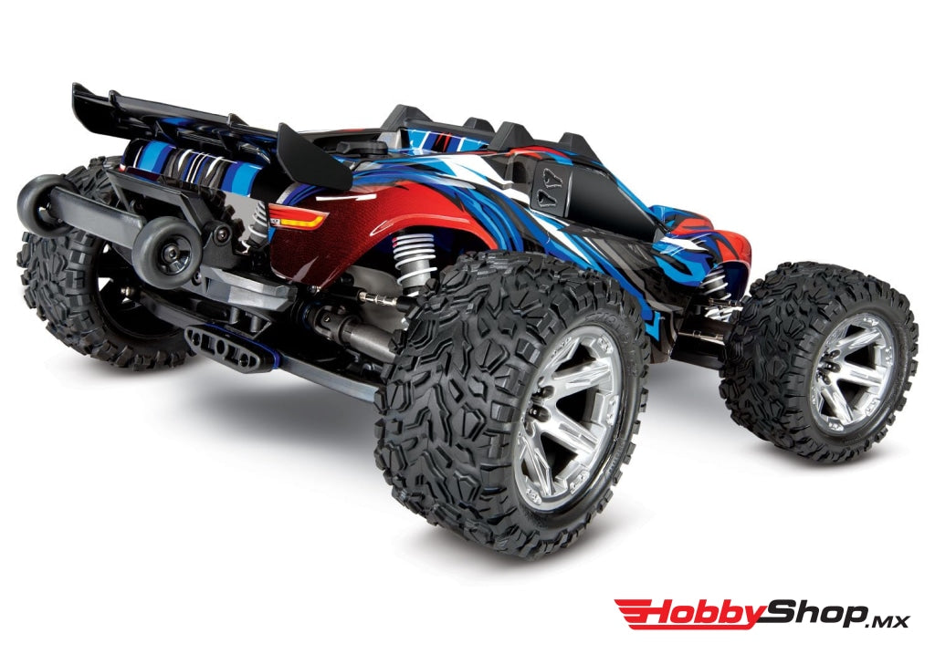 Traxxas - Rustler 4X4 Vxl Brushless Rtr 1/10 4Wd Stadium Truck Azul En Existencia