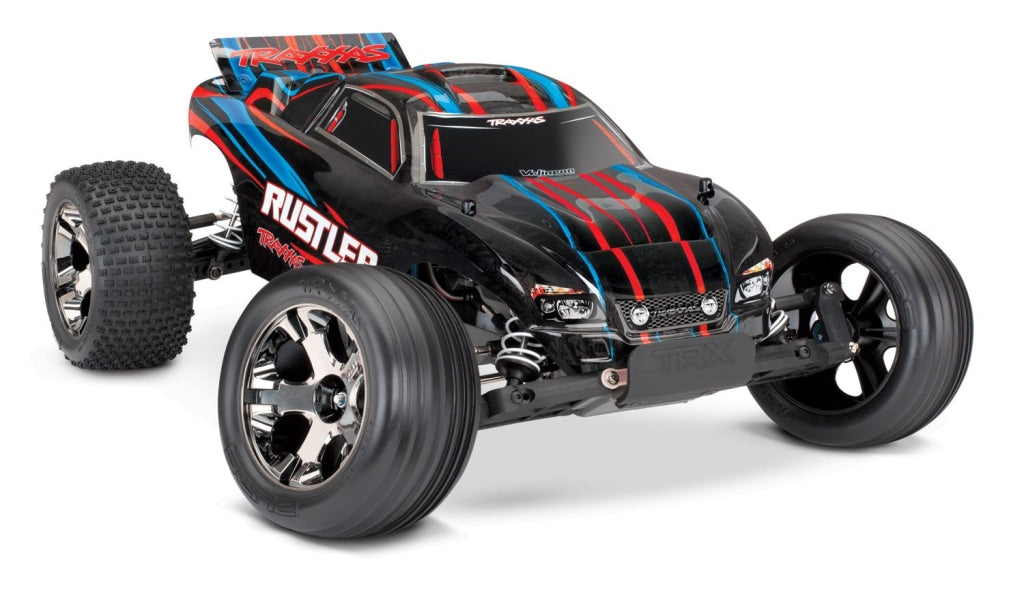 Traxxas - Rustler Vxl Brushless 1/10 Rtr Stadium Truck Rojo Sobrepedido