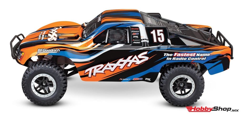 Traxxas - Slash 1/10 Rtr Short Course Truck Naranja En Existencia