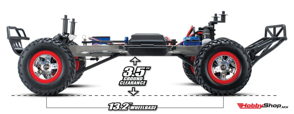 Traxxas - Slash 1/10 Rtr Short Course Truck Rojo En Existencia