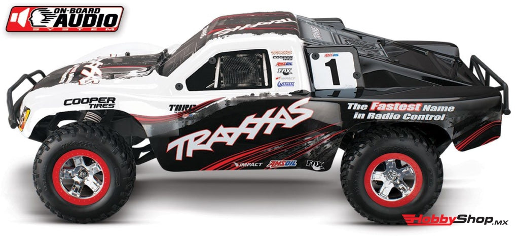 Traxxas - Slash 1/10 Rtr Short Course Truck W/on Board Audio Xl-5 Blanca Sobrepedido
