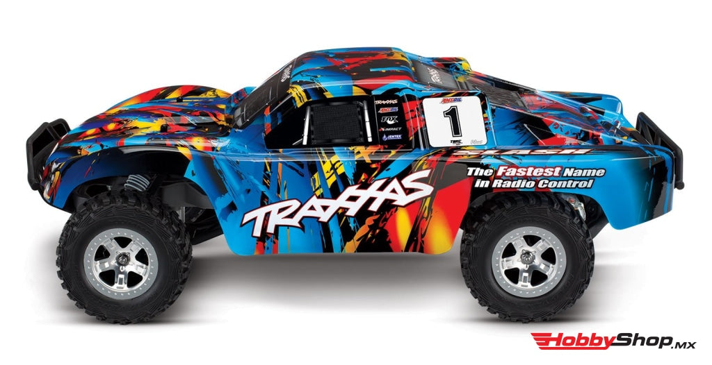 Traxxas - Slash 1/10 Rtr Electric 2Wd Short Course Truck Rock N Roll Sobrepedido