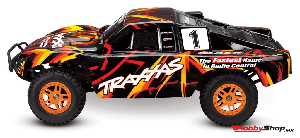 Traxxas - Slash 4X4 Rtr 4Wd Brushed Short Course Truck Naranja Sobrepedido