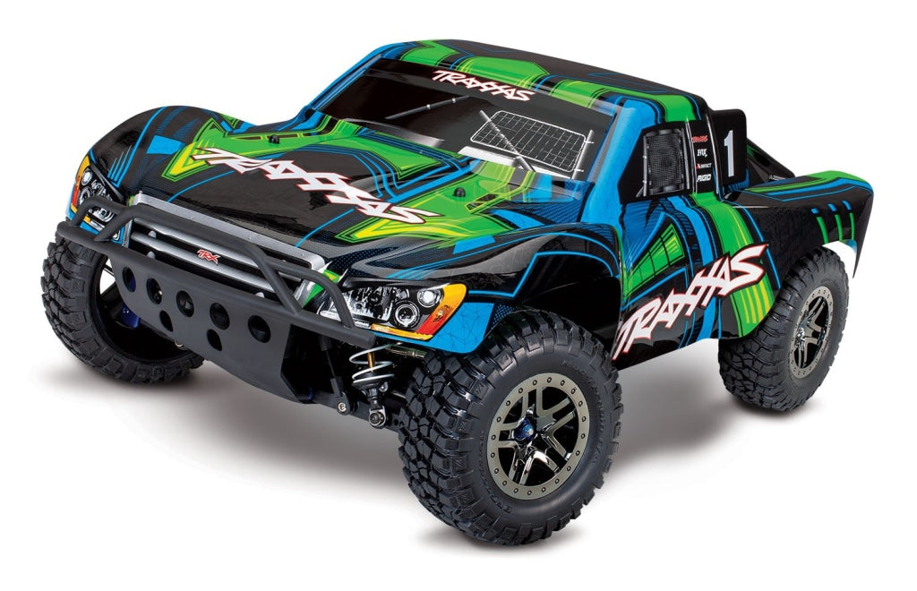 Traxxas - Slash 4X4 Ultimate Rtr 4Wd Short Course Truck Verde En Existencia