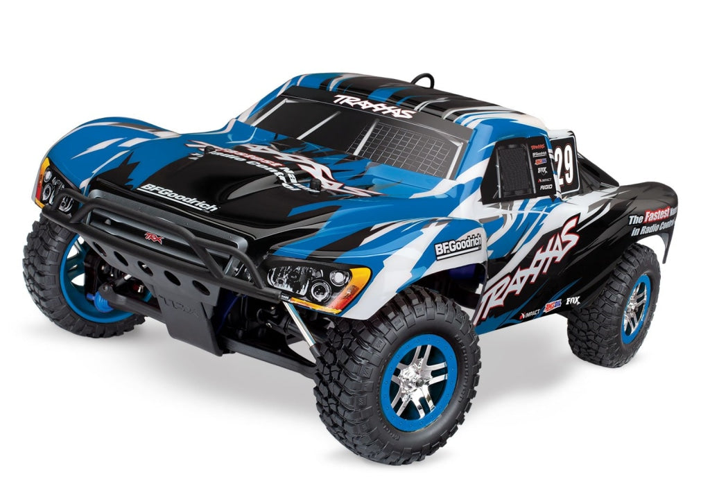 Traxxas - Slayer Pro 4Wd Rtr Nitro Short Course Truck Azul Sobrepedido